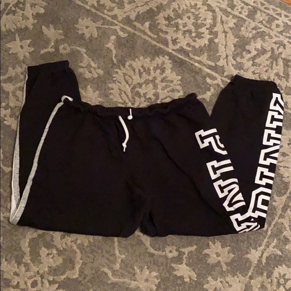 Pink sweats